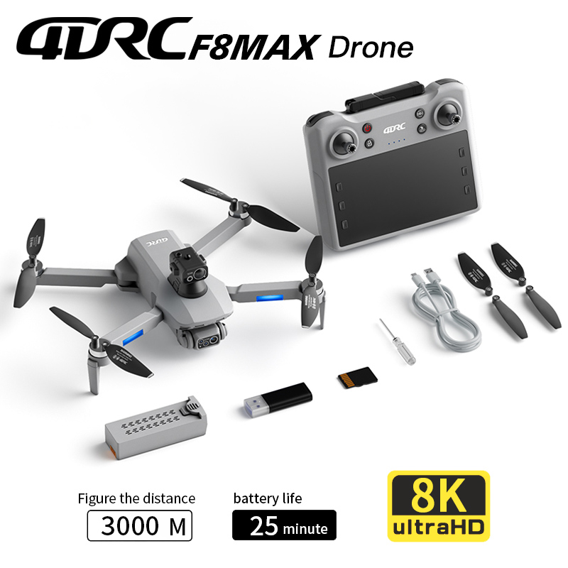 Drone Racing Camera - F8 MAX GPS Drone Professional 8K