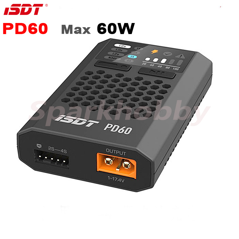 ISDT PD60 60W 6A Nhanh Thông M - đánh giá và giá Drone Racing Charger