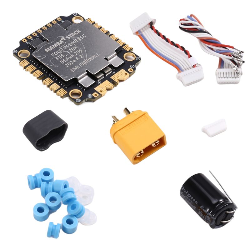 ABXE-F55_128K55A 4-In-1 ESC Bl - đánh giá và giá Drone Racing Esc