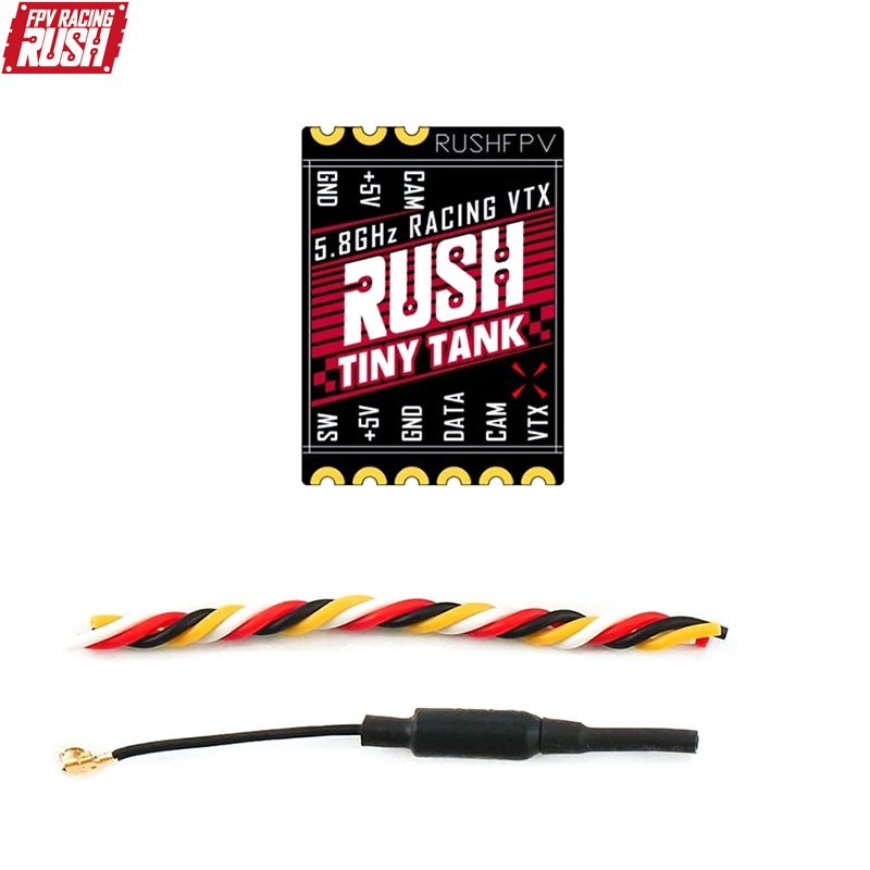 RUSH TINY TANK Nano VTX 48CH 3 - đánh giá và giá Drone Racing Transmitter