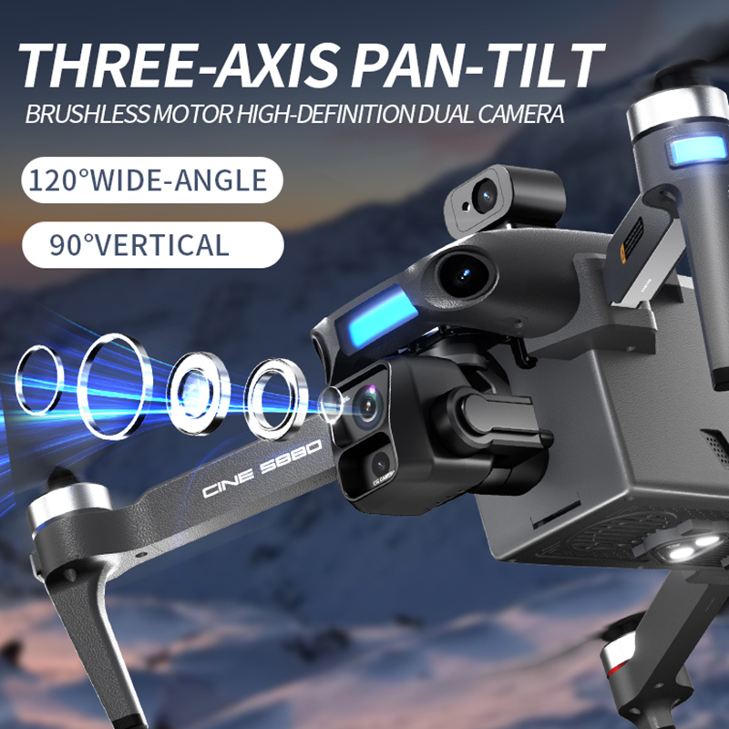 2026 New 8K Dual Camera Drone  - đánh giá và giá Drone Racing Camera