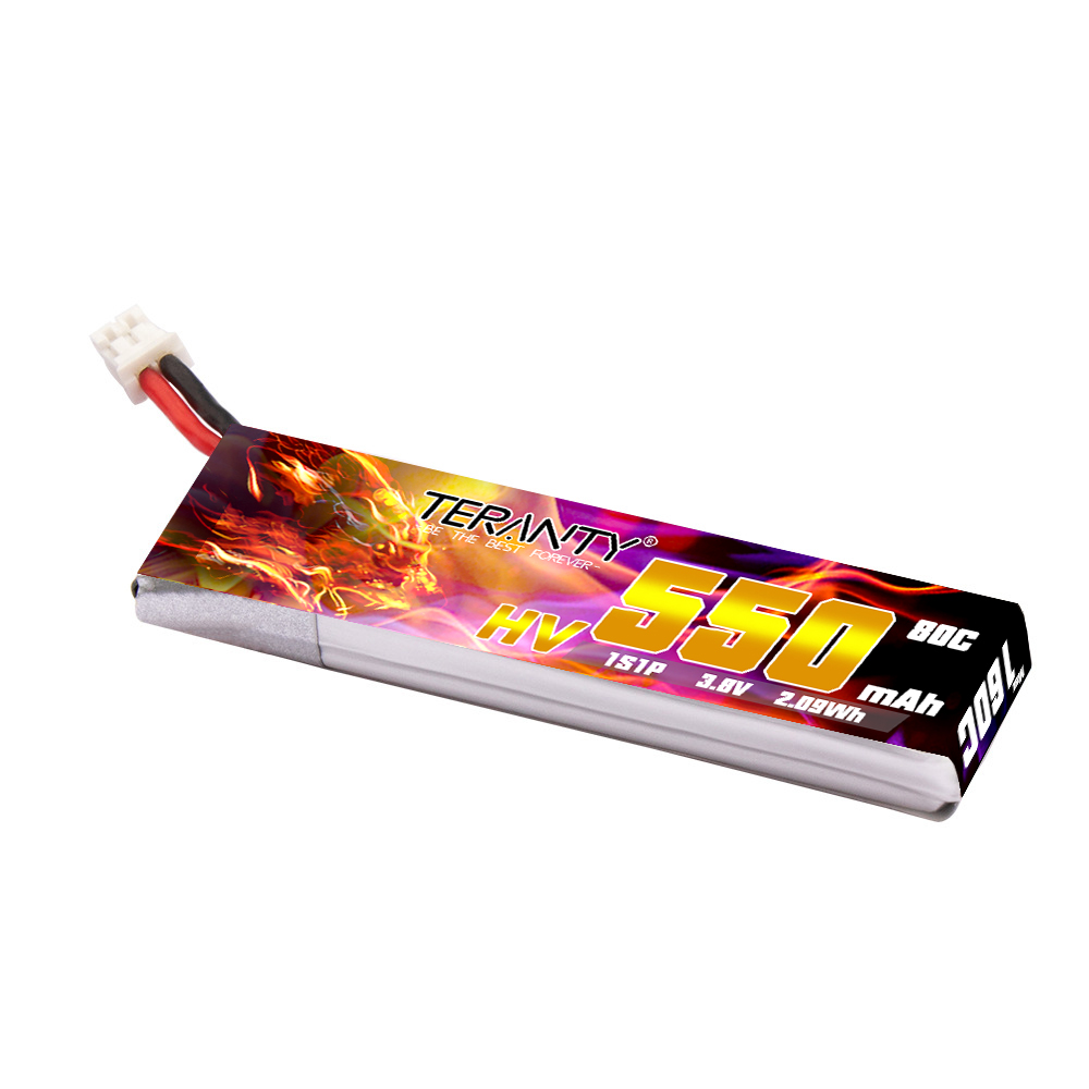TERANTY HV 1S 3.8V 550mAh 80C/ - đánh giá và giá Drone Racing Battery