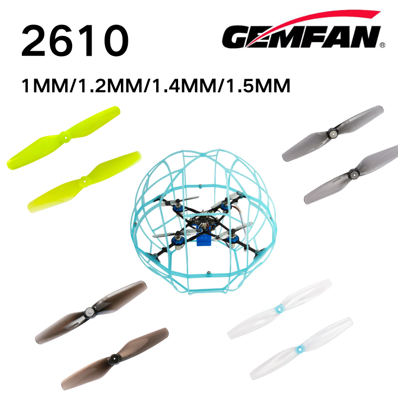 2610 Props Gemfan 2.6inch 2 Bl - đánh giá và giá Drone Racing Esc