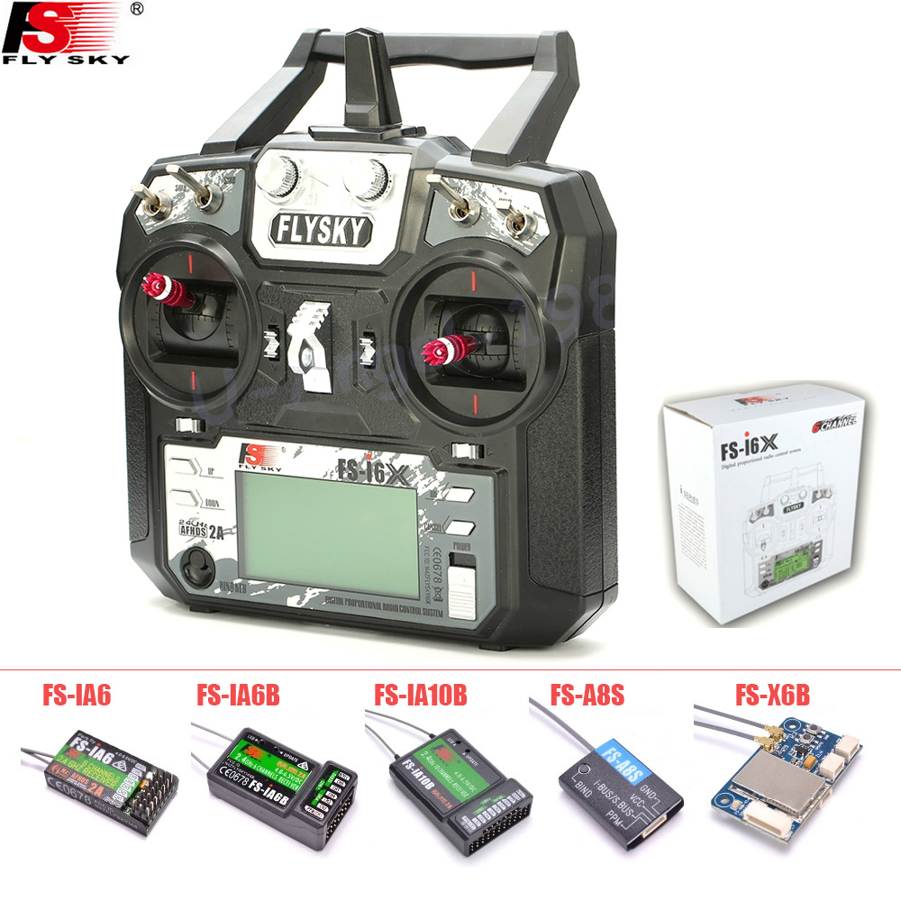 FLYSKY FS-i6X FS i6X 10CH 2.4G - đánh giá và giá Drone Racing Transmitter