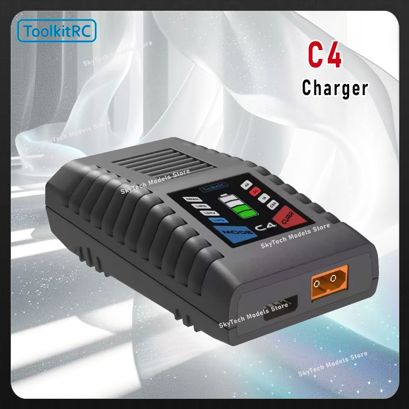 ToolkitRC C4 50W Simple Balanc - đánh giá và giá Drone Racing Charger