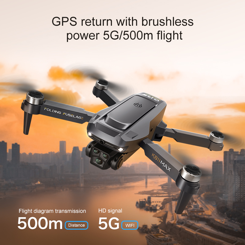 K811MAX Quadcopter Drone: Brus - đánh giá và giá Drone Racing Camera