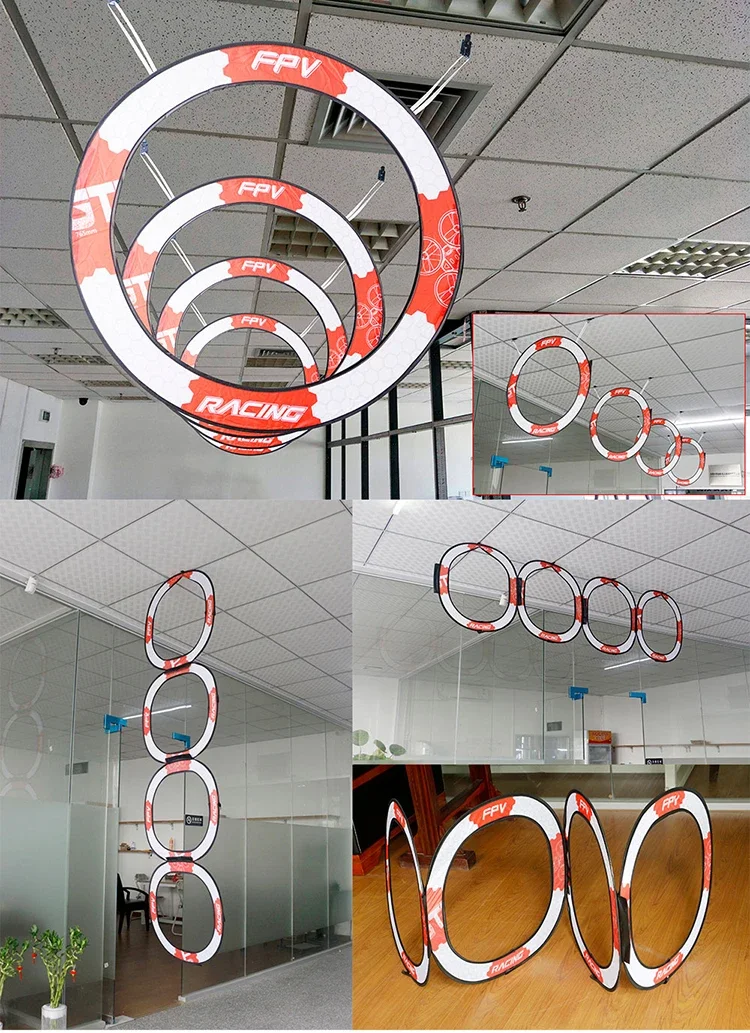 LDARC 765mm Circle Race Gate f - đánh giá và giá Drone Racing Flag